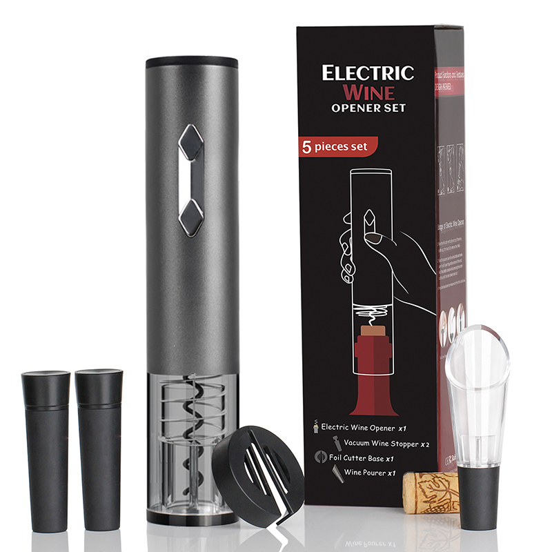 5pcs Battery-powered electric wine opener set