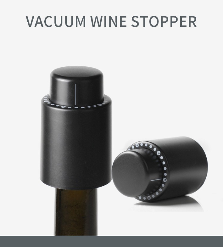 Vacuum Wine Stopper With Time Scale(图1)