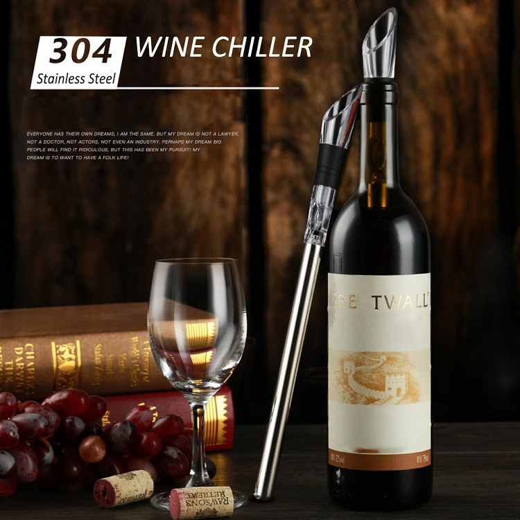 Stainless Steel Wine Chiller(图1)