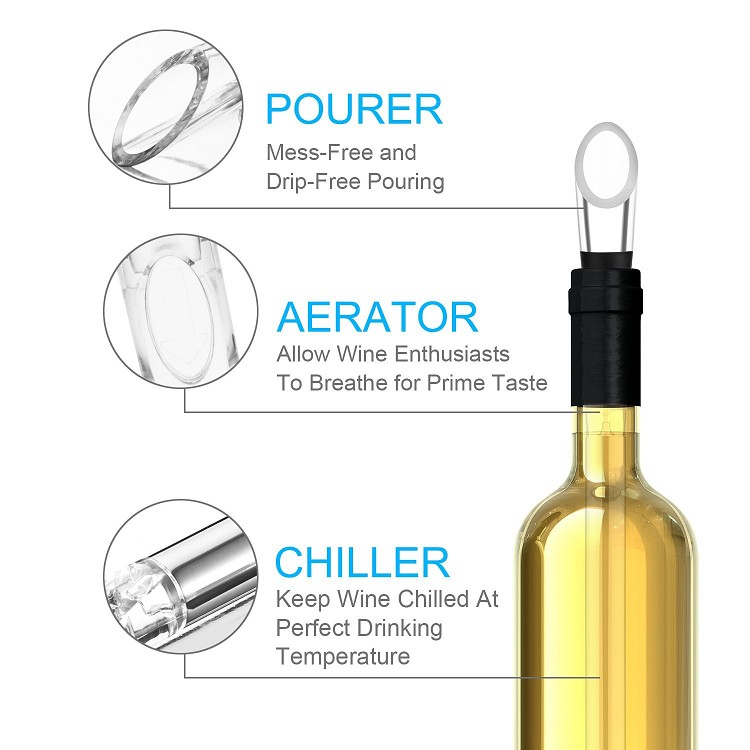 Stainless Steel Wine Chiller(图3)